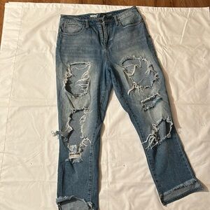 High Rise Mom Jeans